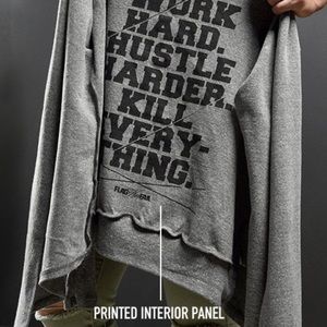 FLAG NOR FAIL Women’s Grey Everyday Cardigan